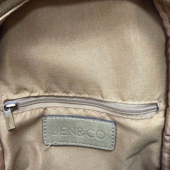 Elegant Tan Women's Backpack - Picture 4 of 4